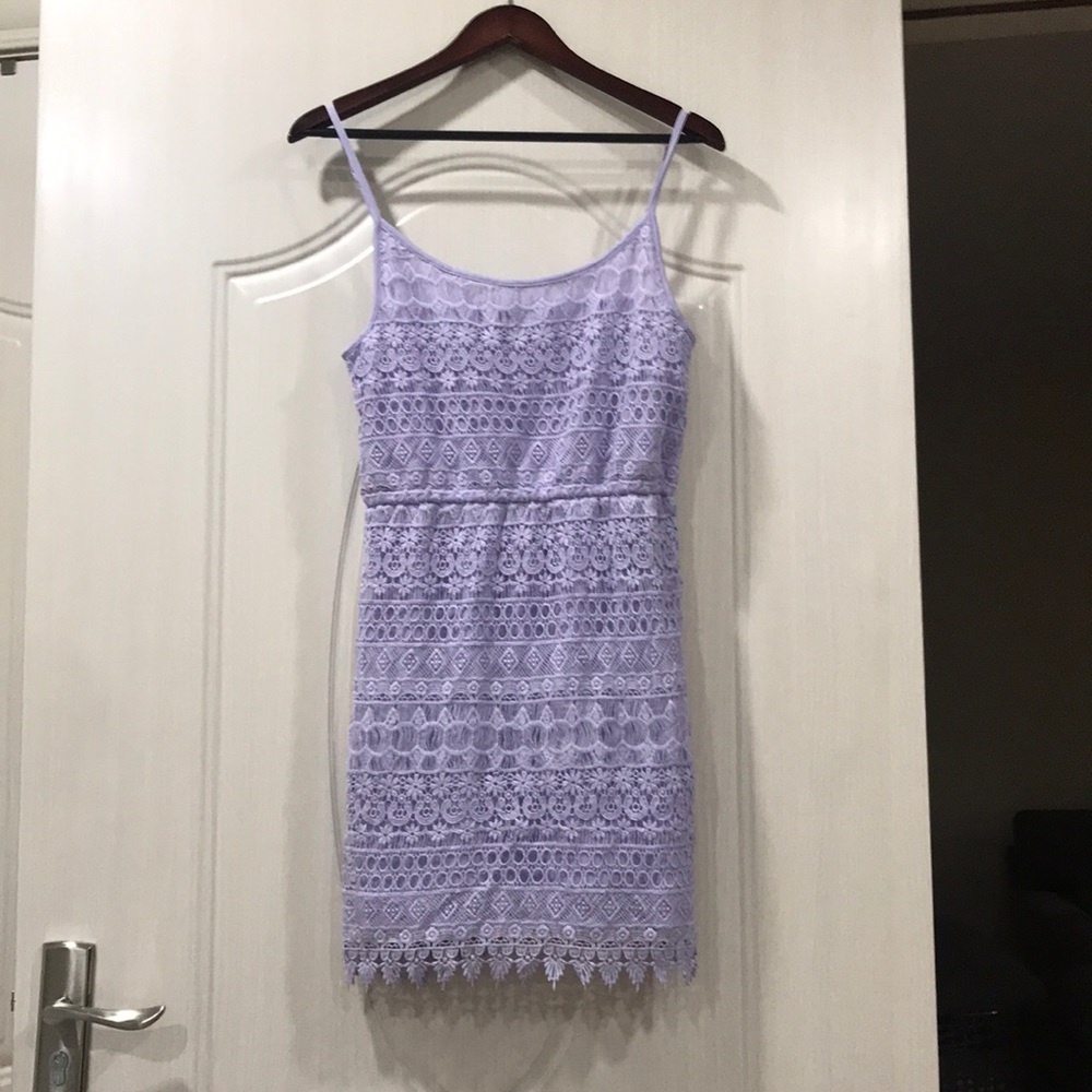 Purple dress